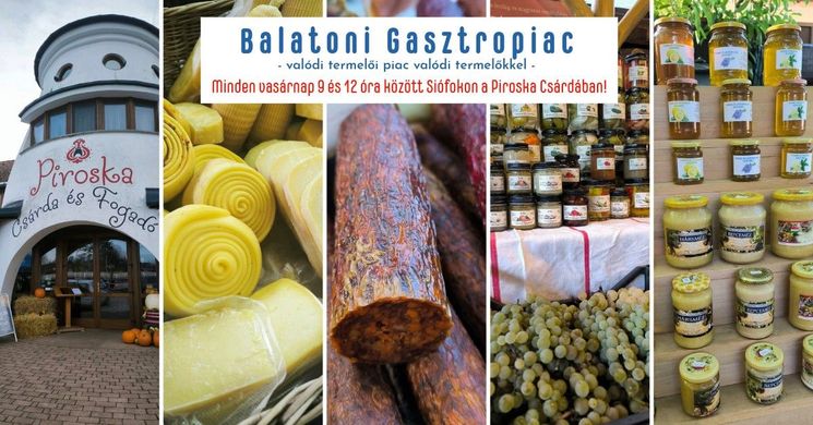 Gasztropiac Siófok 2025. Balatoni Gasztropiac