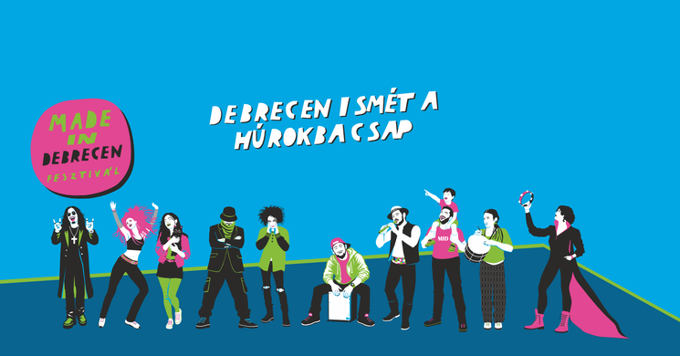 Made in Debrecen Fesztivál 2026 - Zenei ünnep helyi kötődésű előadókkal