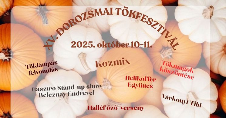 Dorozsmai Tökfesztivál 2025