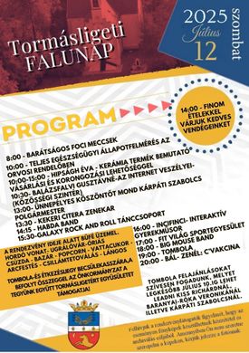 Tormásliget Falunap 2025