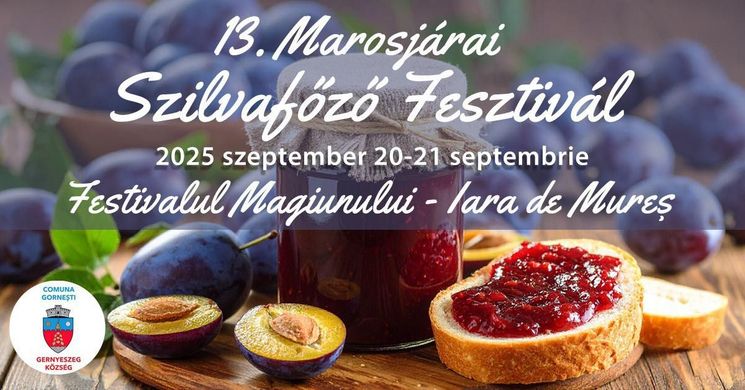Marosjárai Szilvafőző Fesztivál (Románia) 2025