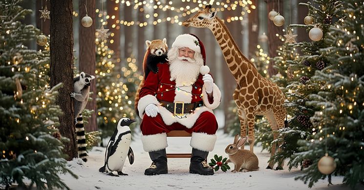 Mikulás Debrecen 2025. Mikulásváró hétvége az Állatkertben