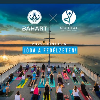 Jóga Siófok 2025. Jóga a fedélzeten