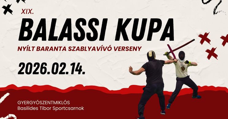 Balassi Kupa 2026 Gyergyószentmiklós