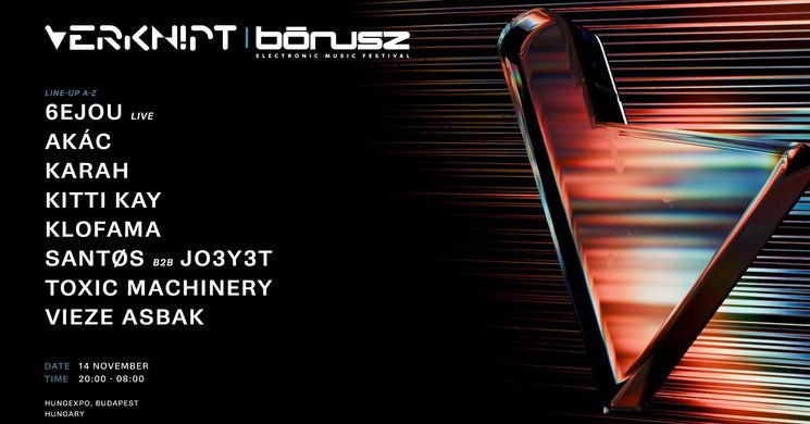 Verknipt Techno Fesztivál 2025 Budapest