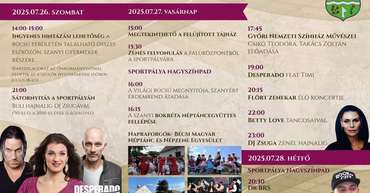 Szany Falunap 2025 