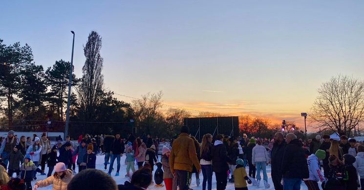 Korcsolya Kőbánya 2026. Ingyenes jégpálya az Óhegy parkban