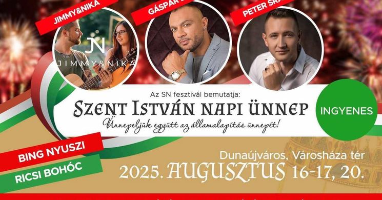 Szent István-napi ünnep 2025 Dunaújváros