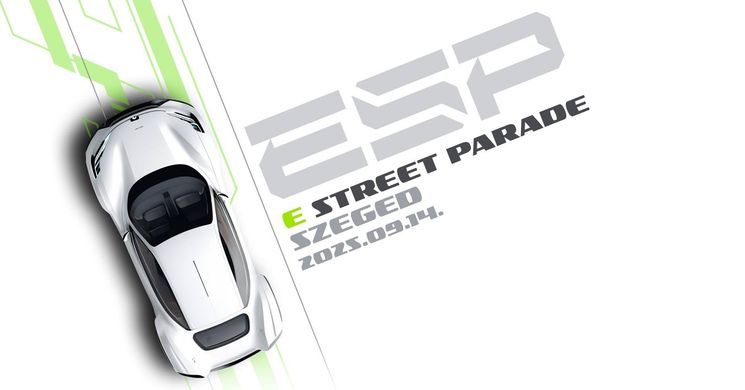 E Street Parade 2025 Szeged. Az elektromos járművek ünnepe 
