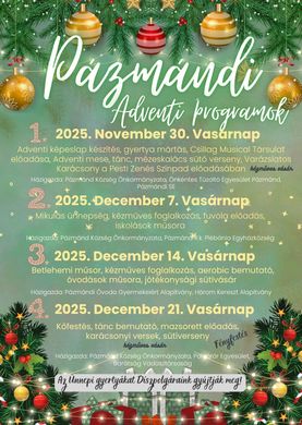 Advent Pázmánd 2025