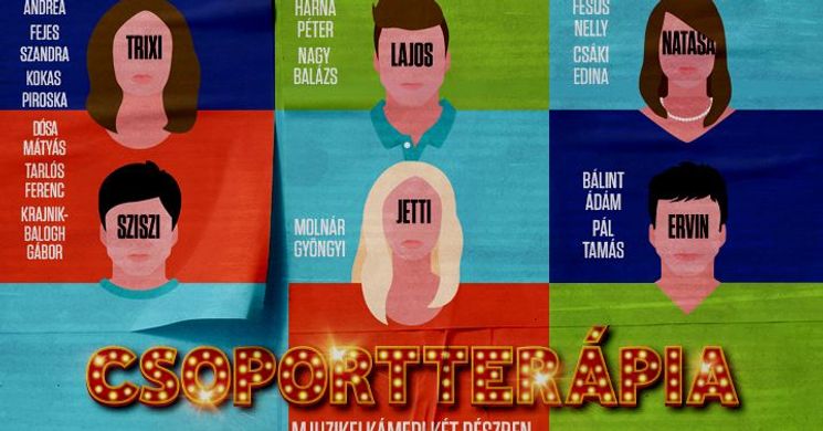 Csoportterápia előadás 2026 - Vígjáték a Veres 1 Színház színpadán