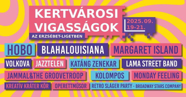 Kertvárosi Vigasságok 2025 Budapest
