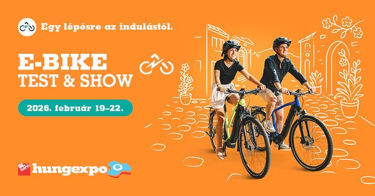 E-bike Test & Show Budapest 2026 Hungexpo