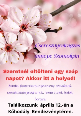 Cseresznyevirágzás Ünnepe 2025 Szomolya