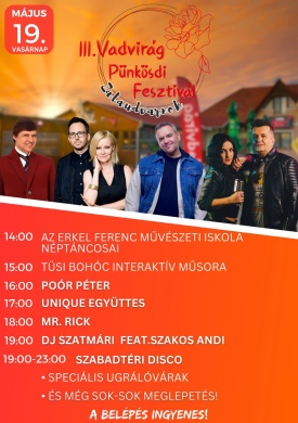 Zalai Vadvirág Pünkösdi Fesztivál 2023 Zalaudvarnok