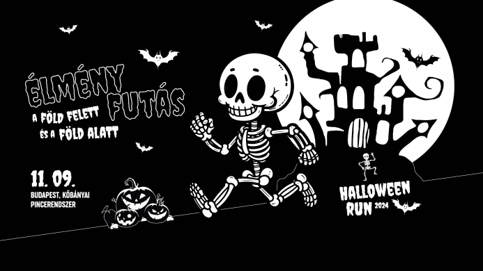Halloween Run 2024 Budapest. Csontig hatoló élmény a föld alatt
