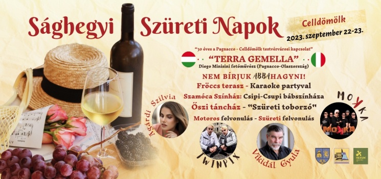 Szüret Celldömölk 2023. Sághegyi Szüreti Napok