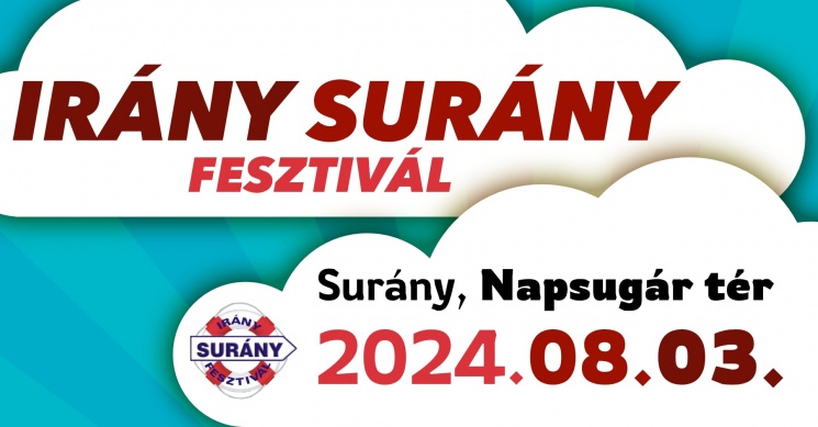Irány Surány Fesztivál 2024 Pócsmegyer