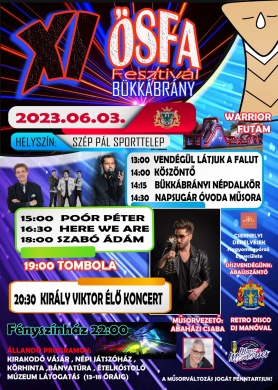 Ősfa Fesztivál 2023 Bükkábrány