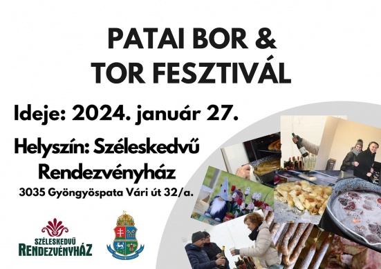 Patai Bor & Tor Fesztivál 2024 Gyöngyöspata