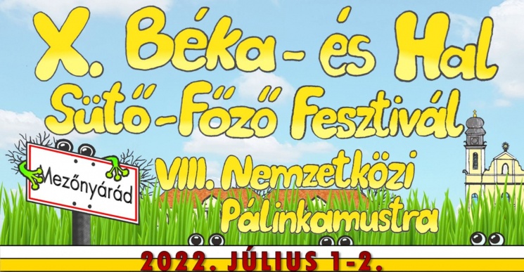 Békafesztivál 2022 Mezőnyárád