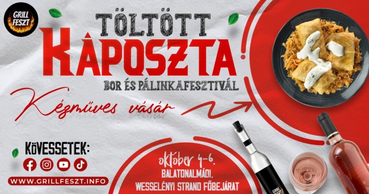 Töltött káposzta, Bor és Pálinkafesztivál 2024 Balatonalmádi