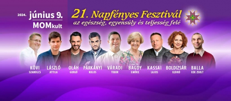 Napfényes Fesztivál 2023 Budapest
