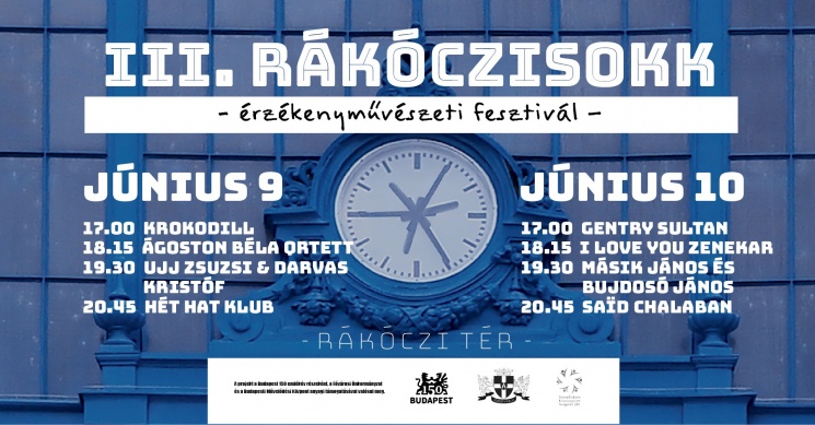 RákócziSOKK Érzékenyművészeti Fesztivál 2023 Budapest