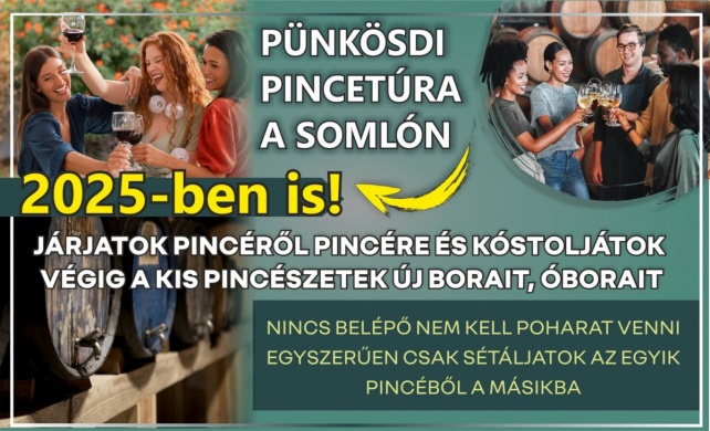 Somló programok 2025. Események, rendezvények, fesztiválok, jeles napok, ünnepek