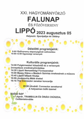 Falunap és Főzőverseny Lippó 2023