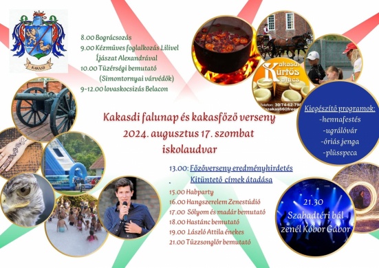 Kakasdi Falunap és kakasfőző verseny 2024