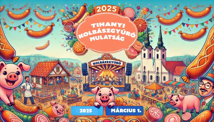 Kolbászgyúró verseny 2025. Tihanyi Kolbászgyúró Mulatság