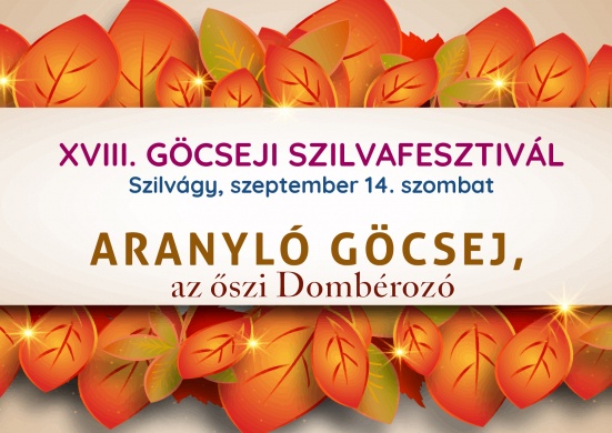 Göcseji Szilvafesztivál 2024 Szilvágy