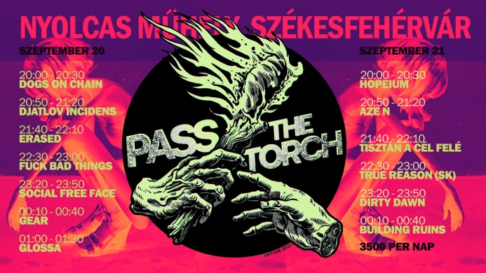 Pass the Torch 2024. Két nap a punk/hardcore jegyében Székesfehérváron