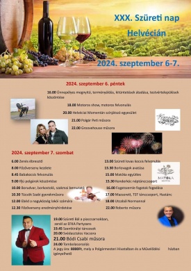 Helvéciai Szüreti Mulatság 2024