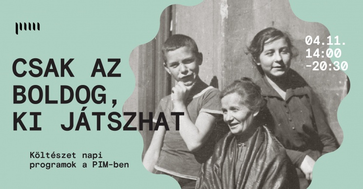 Költészet-napi programok a Petőfi Irodalmi Múzeumban 2023
