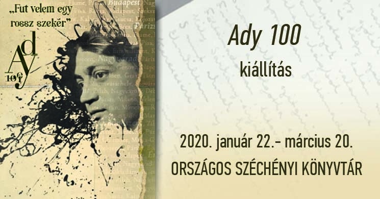 Országos Széchenyi Könyvtár  - ADY 100/101 kamarakiállítás
