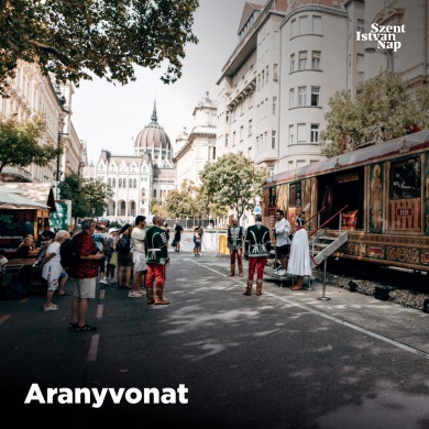 Aranyvonat kiállítás 2024  Budapest