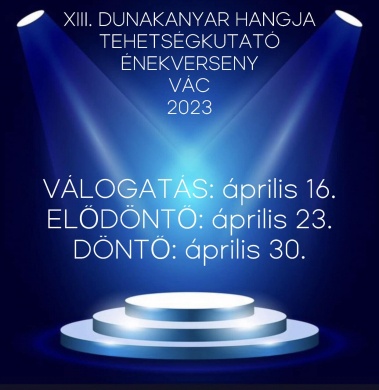 Dunakanyar Hangja Tehetségkutató Énekverseny 2023 Vác