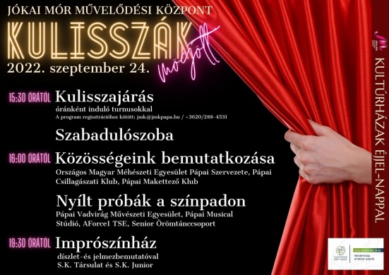 Kultúrházak Éjjel-Nappal Pápa 2022