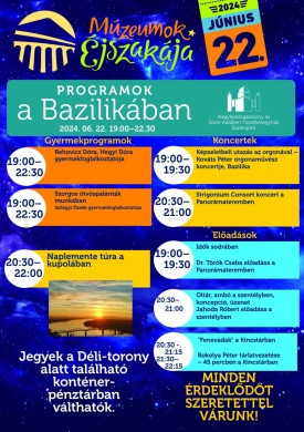Múzeumok Éjszakája Esztergomi Bazilika 2023