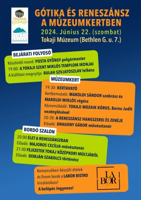 Múzeumok Éjszakája Tokaj 2024