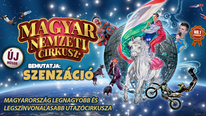 Magyar Nemzeti Cirkusz előadások 2023