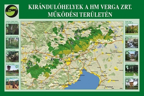 Bakonyi kirándulóhelyek, tanösvények, parkerdők és kirándulóerdők a Bakonyban