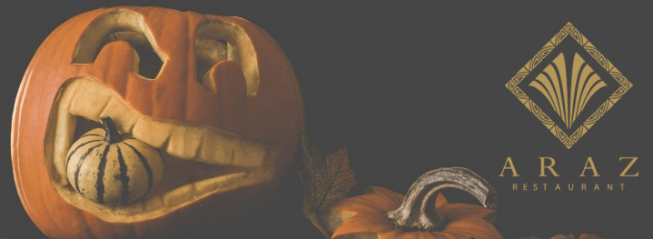 Halloween napi ebéd 2024. Budapest Araz Étterem