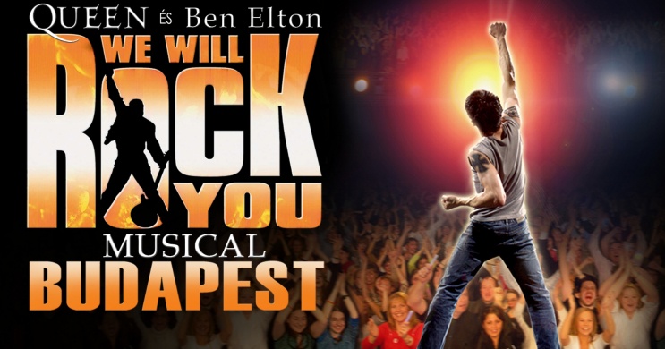 We Will Rock You musical Budapest 2025. Online jegyvásárlás