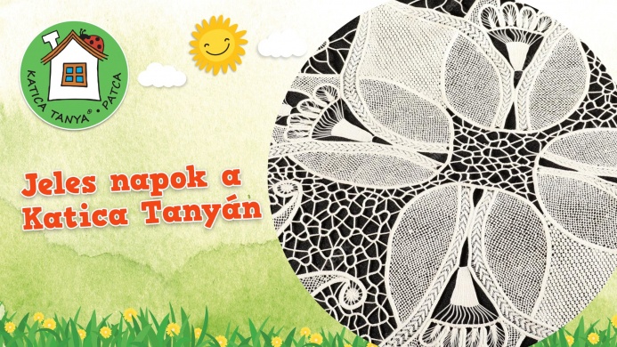 Csipkeverés Illés Veronikával a Katica Tanyán. Gyertek és próbáljátok ki ezt a mesterséget!