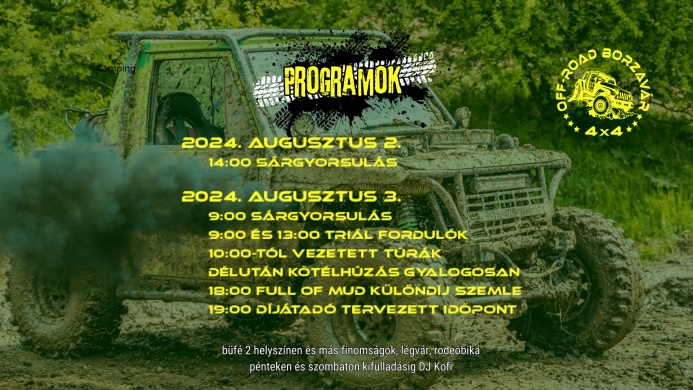 Off-Road Találkozó Borzavár 2023