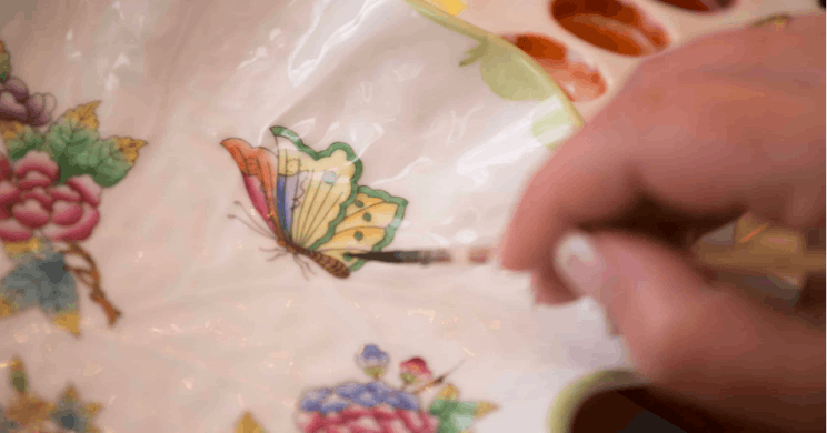 Porcelánfestő tanfolyam a Herendi Porcelánmanufaktúrában