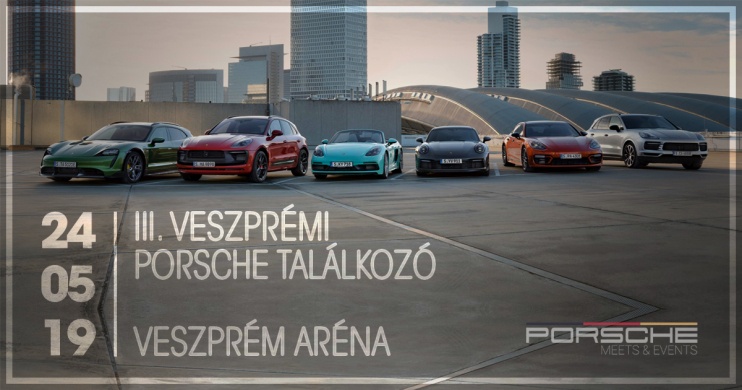 Porsche találkozó 2024 Veszprém